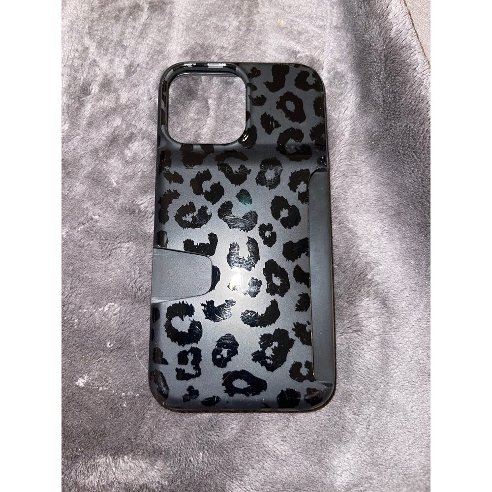 Velvet Caviar Phone Case - 12 Pro Max - Black Leopard Wallet Case